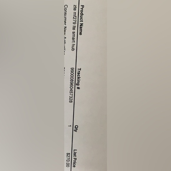 ZTE Smart hub, new in box with cords - Picture 3 of 4